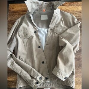 Men’s Soia & Kyo Beige Suede Jacket